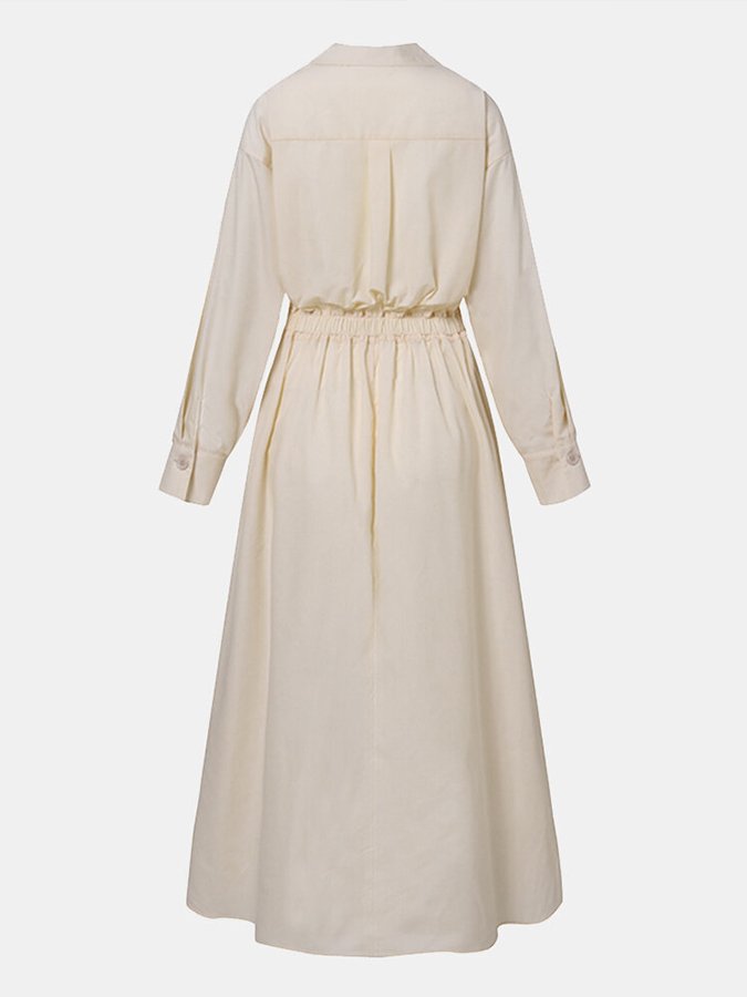 Elegant Maxiklänning Dam - Lös passform - Belle Couture - FP 23 - Essential Elegance