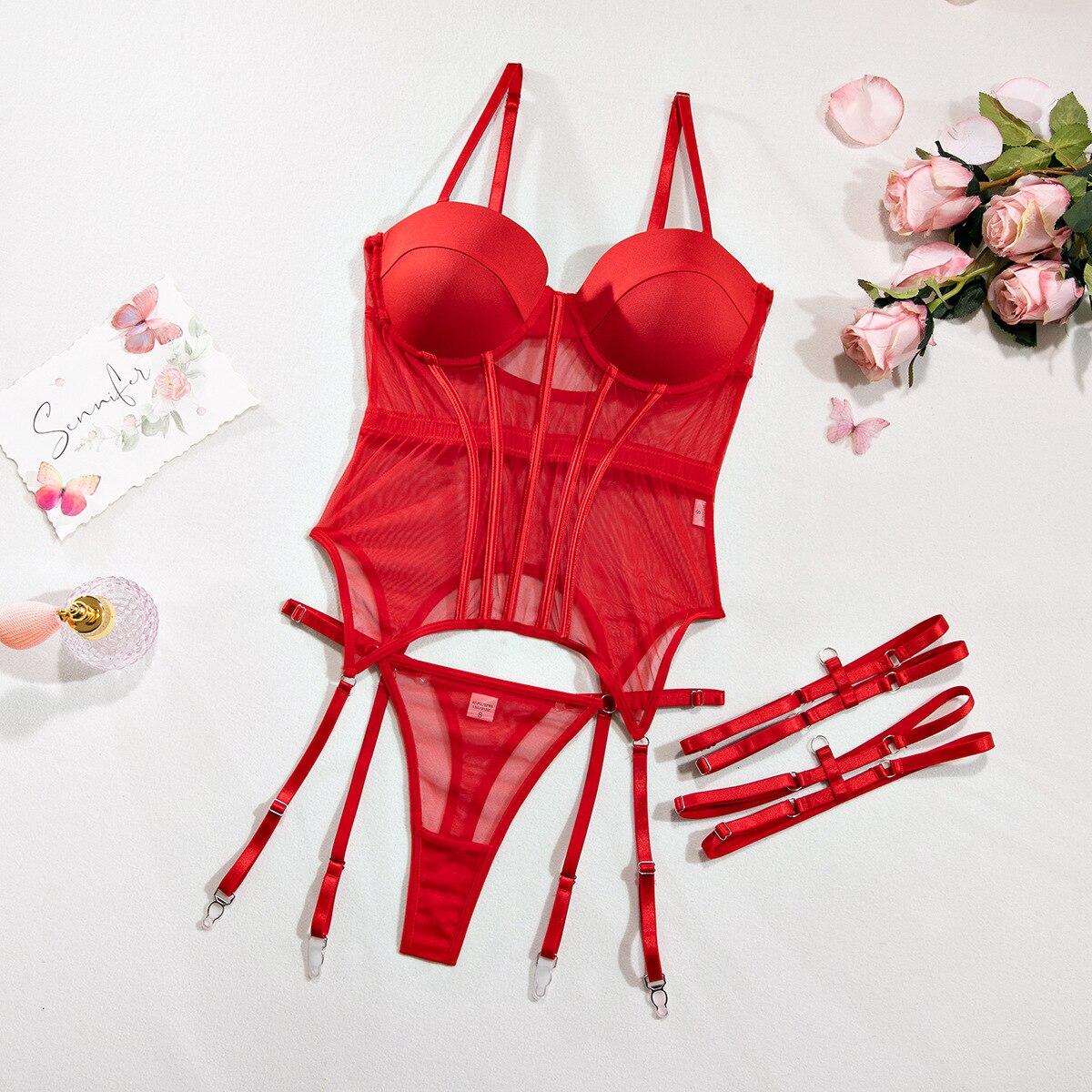 Franskt underkläderset dam - Slim Fit - Belle Couture - FP 21 - Essential Elegance