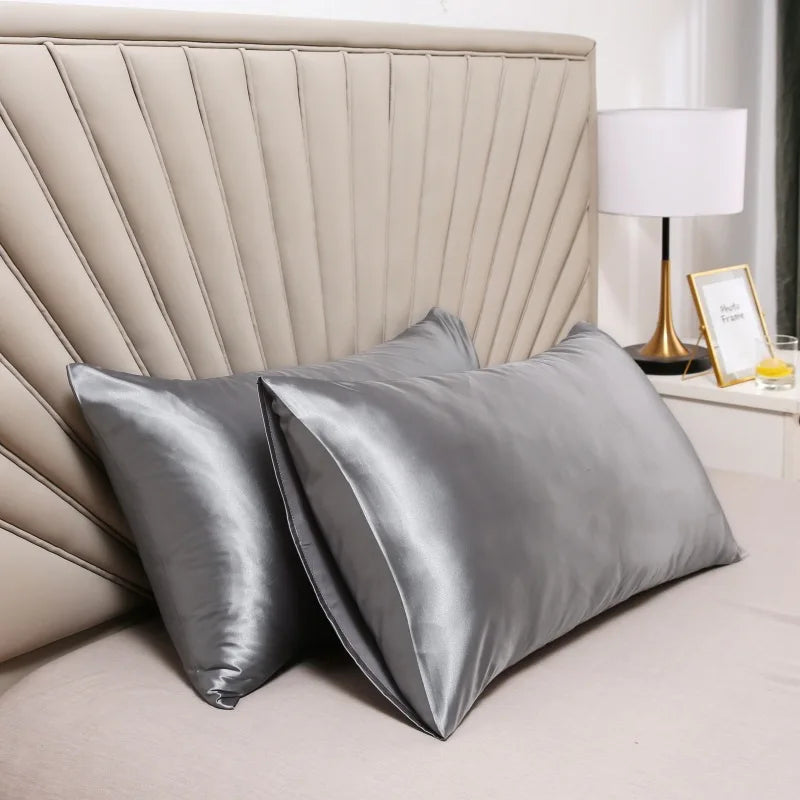 100% Mulberry Silk Pillowcase – Lyxigt Silkesörngott för Rynkfri Hud & Frizzfritt Hår